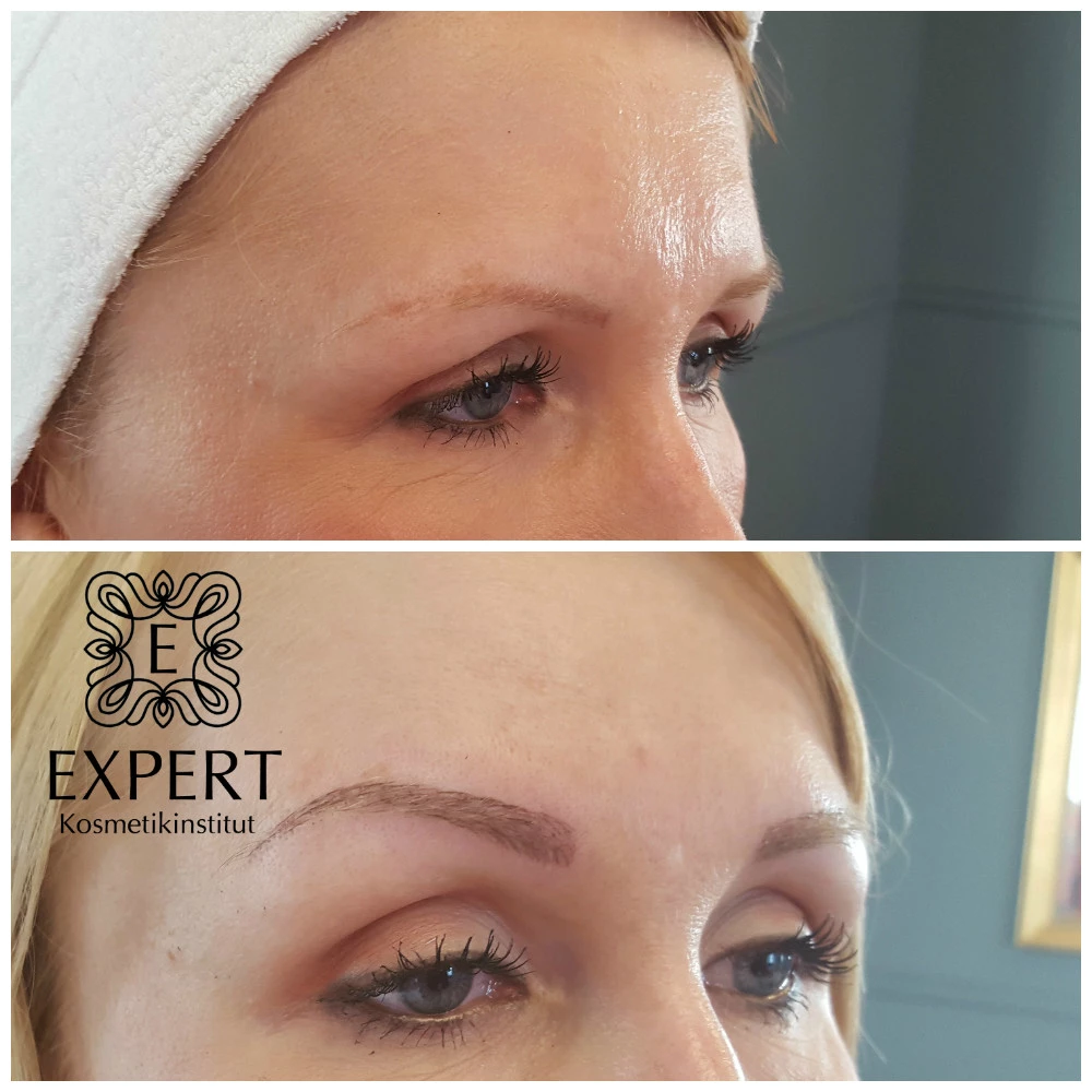 Microblading Vorher Nachher 22
