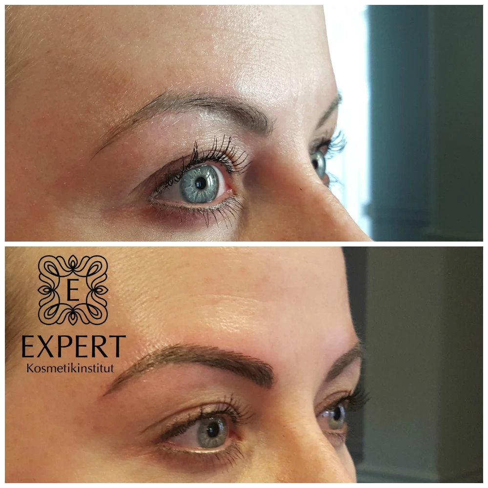 Microblading Vorher Nachher 23