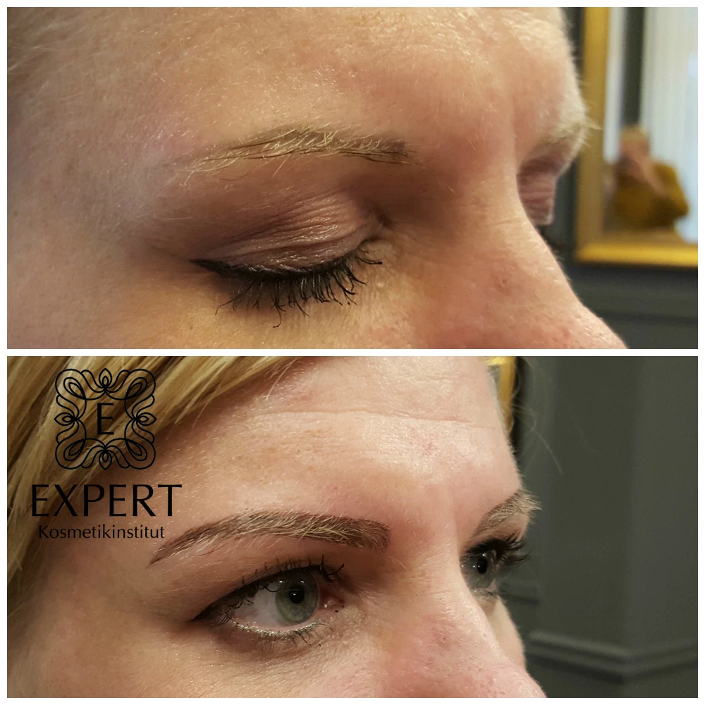 Microblading Vorher Nachher 34